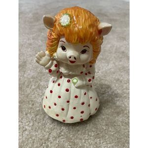 Vintage Little Miss Piggy Coin Bank